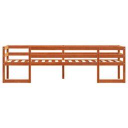 Berkfield Kids' Bed Frame Without Mattress Wax Brown 90X190 Cm Single - thumbnail 5