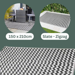 Smart Garden Alfresco Outdoor Garden Rug - Slate Atlantis 210Cm - thumbnail 8