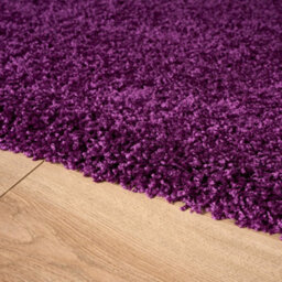 "Bravich Purple Thick Shaggy Rug - California - 160X230Cm (5'4""x7'8"")" - thumbnail 6