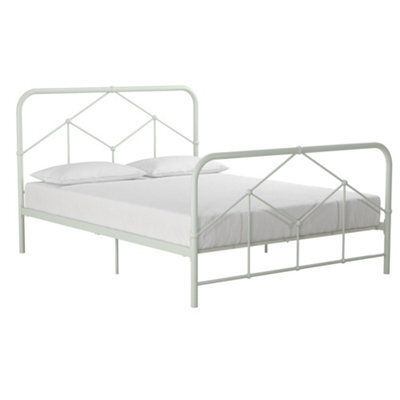 Novogratz Francis Farmhouse Metal Bed Green, King - image 1