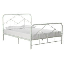 Novogratz Francis Farmhouse Metal Bed Green, King - thumbnail 1