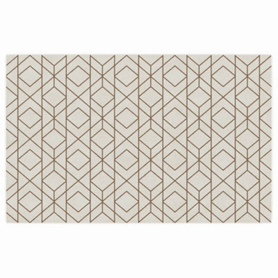 Berkfield Modern Indoor & Outdoor Rug Short Pile Multicolour 190X300 Cm Anti Slip