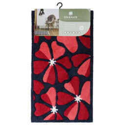 JVL Solemate Hand Carved Posy Door Mat, 57 X 100 Cm - thumbnail 2