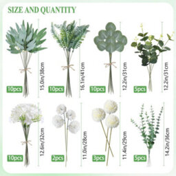 Artificial Flowers, Artificial Flower Bouquet, Branches, Fake Flowers, Diy Decoration, Artificial Silk Plants - thumbnail 2