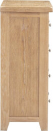 Seconique Windsor 3+2 Drawer Chest Natural Oak Fully Assembled - thumbnail 5