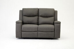 Home Detail Collins Sofa Suite 2 Seater Manual Recliner Grey Pu Faux Leather - thumbnail 3