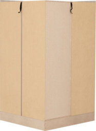 Seconique Nevada 2 Door Corner Wardrobe In Grey Gloss And Oak Effect Finish - thumbnail 6