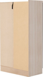 Seconique Nevada 2 Door Corner Wardrobe In Grey Gloss And Oak Effect Finish - thumbnail 5