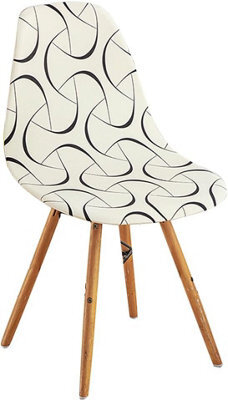 Scandinavian Dining Room Chair Covers, Curved Set Of 4, Hundreds Countries - image 1