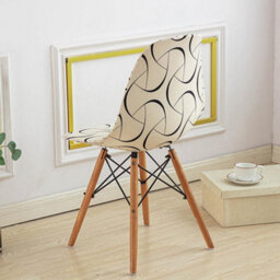 Scandinavian Dining Room Chair Covers, Curved Set Of 4, Hundreds Countries - thumbnail 6