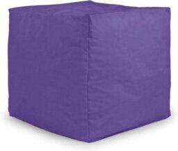 istyle mode Purple Outdoor Bean Bag Footstool Pouffe Water-Resistant 40X40Cm