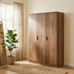 Swish Furniture Richmond 3 Door Triple Wardrobe Chestnut Oak
