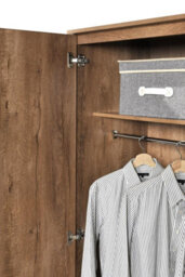 Swish Furniture Richmond 3 Door Triple Wardrobe Chestnut Oak - thumbnail 6