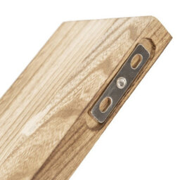 Set Of 3 Wooden Floating Shelves Wall Mount Display Storage Wall Rack - thumbnail 5
