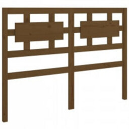 Berkfield Bed Frame Honey Brown Solid Wood 200X200 Cm - thumbnail 6