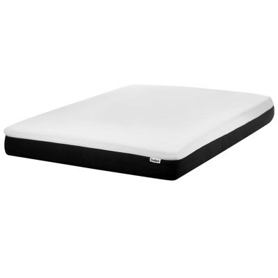 Beliani Gel Memory Foam Mattress Spongy H3/4 Firm 140 X 200 Cm (Eu Double) - image 1