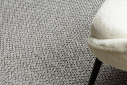 RugsX Carpet Casablanca Loop Light Grey Loop, Soft 350X400 Cm