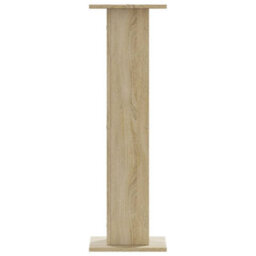 Walplus Speaker Stands 2 Pcs Sonoma Oak 30X30X95 Cm Engineered Wood - thumbnail 5