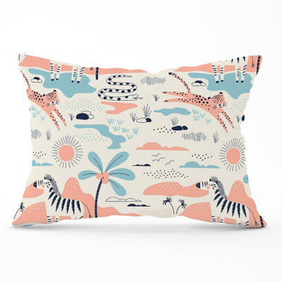 Warren Reed Designer Wild Savannah Park Cushions 33Cm X 48Cm