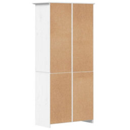 Berkfield Classic Bookcase Bodo White 80X40X172 Cm Solid Wood Pine - thumbnail 6