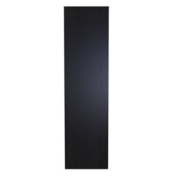 Nanjing Tall Plain Wardrobe In Black Matt (Ready Assembled) - thumbnail 2