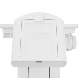 GoodHome Davern Awl1020-Iw White Mains-Powered Cool White Outdoor Led Pir Floodlight 1000Lm - thumbnail 5