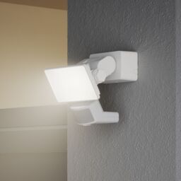 GoodHome Davern Awl1020-Iw White Mains-Powered Cool White Outdoor Led Pir Floodlight 1000Lm - thumbnail 8