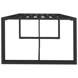 Vidaxl Outdoor Dining Table Anthracite 120X60X66 Cm Aluminium - thumbnail 4