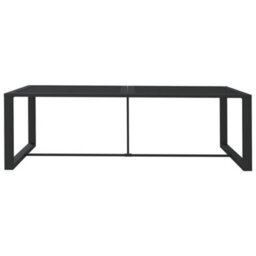 Vidaxl Outdoor Dining Table Anthracite 120X60X66 Cm Aluminium - thumbnail 3