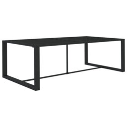 Vidaxl Outdoor Dining Table Anthracite 120X60X66 Cm Aluminium - thumbnail 2