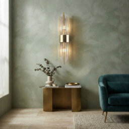 Nordic Crystal Wall Lamp Luxury Led Sconce Bedroom Living Room Decorative Light - thumbnail 3
