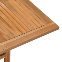 Vidaxl Folding Garden Dining Table 90X90X75 Cm Solid Teak Wood - thumbnail 6