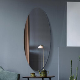 Mirroroutlet The Ovale Frameless Oval Wall Mirror 120Cm X 50Cm - thumbnail 1