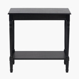 Pacific Lifestyle Heritage Black Pine Wood Console Table - thumbnail 3