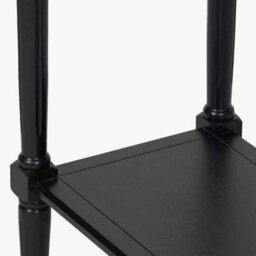 Pacific Lifestyle Heritage Black Pine Wood Console Table - thumbnail 7