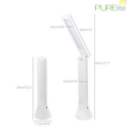 Purelite 2In1 Rechargeable Led Lamp & Torch, Table & Desk Light, 180Degree Adjustable Angle, Natural Daylight - thumbnail 6
