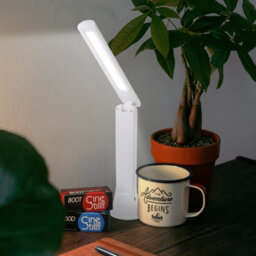 Purelite 2In1 Rechargeable Led Lamp & Torch, Table & Desk Light, 180Degree Adjustable Angle, Natural Daylight - thumbnail 2