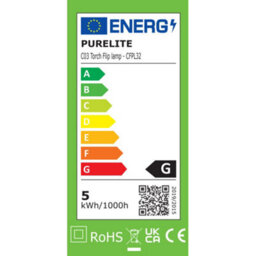 Purelite 2In1 Rechargeable Led Lamp & Torch, Table & Desk Light, 180Degree Adjustable Angle, Natural Daylight - thumbnail 9