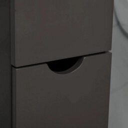 Tall Bathroom Cabinet Narrow Storage Unit Shelving Drawer Cupboard - thumbnail 5