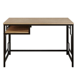 Decorotika Victory Study And Writing Desk Black & Walnut - thumbnail 3