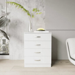 White Bedroom Furniture Chest Of Drawer - thumbnail 2