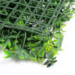 Pack Of 12 Best Artificial Ivy Fern Hedging 50Cm X 50Cm Mats (3 Square Metres) - thumbnail 7