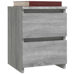 Vidaxl Bedside Cabinet Grey Sonoma 30X30X40 Cm Engineered Wood - thumbnail 5