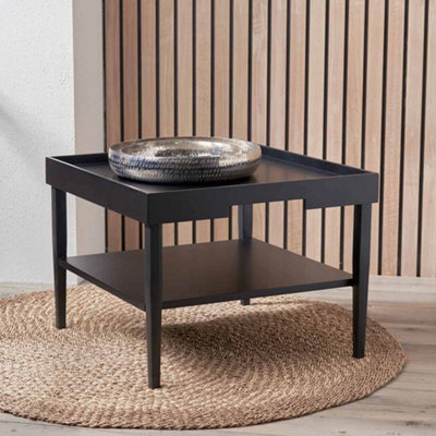 Pacific Lifestyle Marnie Black Wood Veneer Coffee Table - image 1
