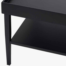 Pacific Lifestyle Marnie Black Wood Veneer Coffee Table - thumbnail 8
