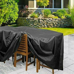 Garden Furniture Cover 240 X 140 90 Cm Protective For Rectangular Table Uv-Resistant 210D - thumbnail 4