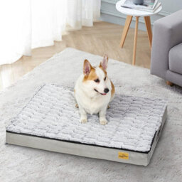 Bingopaw 95X70X8Cm Memory Foam Platform Dog Bed Orthopedic Pet Bed Mattress Kennel Crate Pad - thumbnail 5