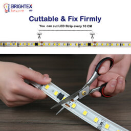 Brightex LED Brightex 30M Smd Led Strip Light Warm White 220V Flexible Super Bright Ip65 Led Tape With Connector For Indoor & Outdoor - thumbnail 3