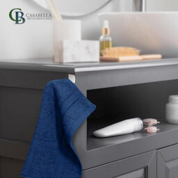 Casabella 12 Pack Flannel Face Cloth - 100% Cotton Face Towels Soft & Absorbent Super Quality Washcloths - thumbnail 5