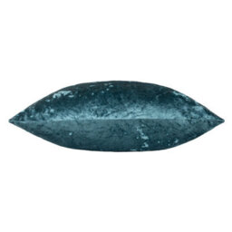 Paoletti Verona Crushed Velvet Feather Rich Cushion - thumbnail 2